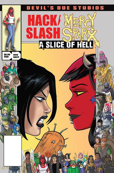 Devils Due Presents Hack Slash Mercy Sparx #1 One Shot Cvr B Tim Seeley Josh Blaylock Homage Var MR