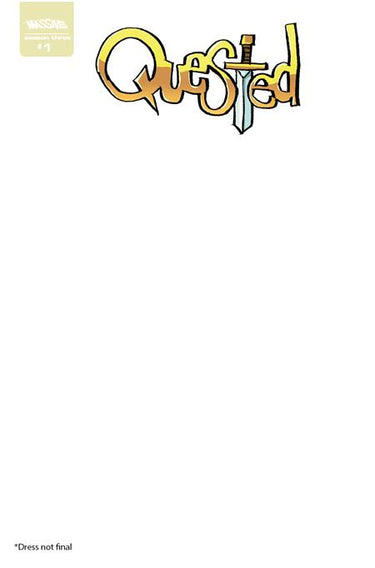 Quested #1 of 3 Cvr D Blank Sketch Var