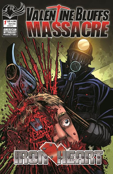 Valentine Bluffs Massacre Iron Heart #1 of 2 Cvr B Buz Hasson Var MR