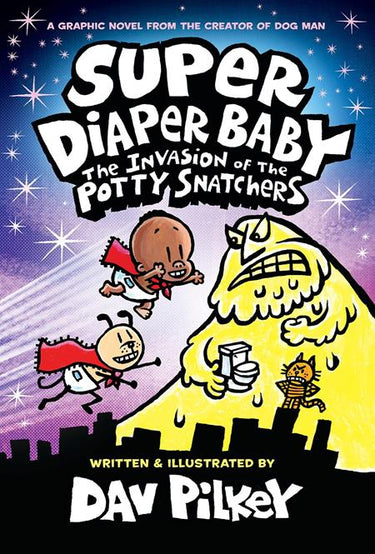 Super Diaper Baby Color Edition HC Vol 02 the Invasion of the Potty Snatchers