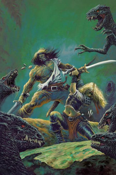 Conan the Barbarian #34 Cvr E Juan Alberto Hernandez Virgin Cardstock Var MR