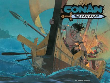 Conan the Barbarian #34 Cvr G Esan Ribic Wraparound Cardstock Var MR