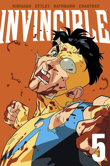Cover of Invincible TP Vol 05 graphic novel by Image Comics, featuring vibrant comic book artwork and characters.