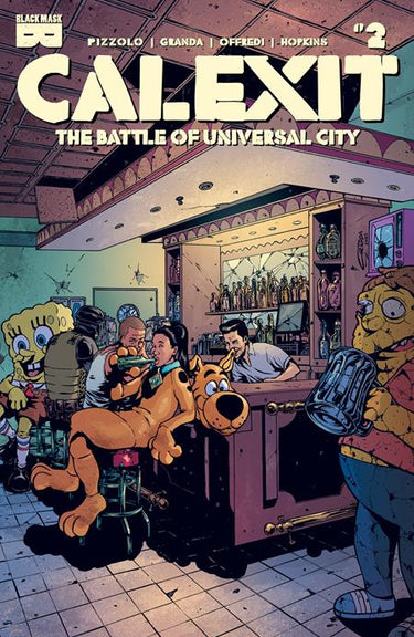 Calexit the Battle of Universal City #2(of 3) Cvr A C Granda - State of Comics