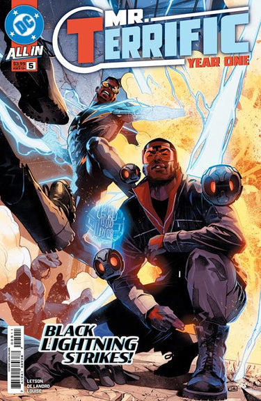 Mr Terrific Year One #5 (Of 6) Cvr A Edwin Galmon