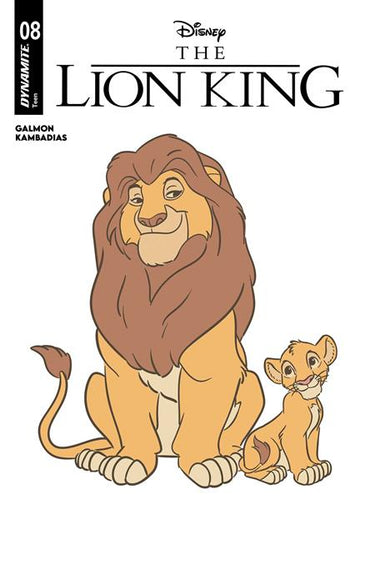 Lion King #8 Cvr B Storybook Art Variant pre-order comic by DYNAMITE Entertainment