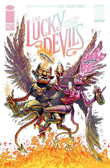 Lucky Devils #10 comic by Image Comics, cover A by Ryan Browne (MR)