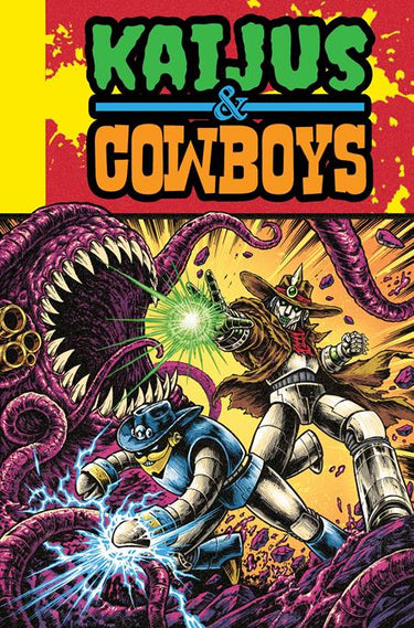 Kaijus & Cowboys #2 (Of 12) Cvr B Ferxpain Ec Homage Var