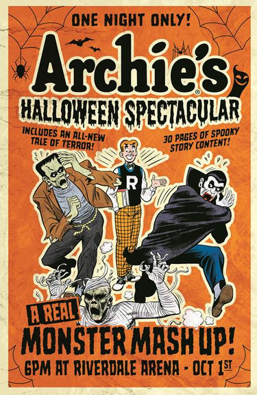 Archies Halloween Spectacular #1 comic back issue with retro Bob White cover art from Archie Comics Publications.
