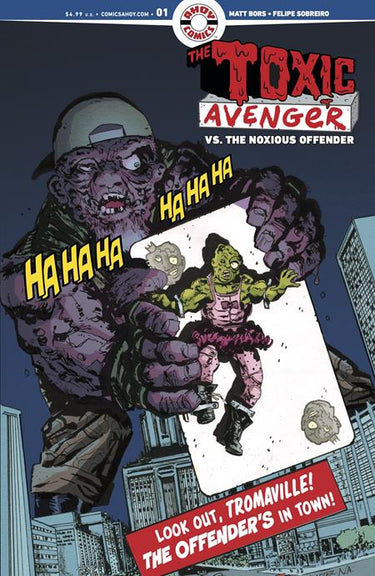 Toxic Avenger vs the Noxious Offender #1 (Of 5) Cvr B 3 Copy Greg Scott Classic Covers Homage Unlock Var
