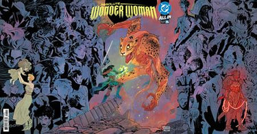 Absolute Wonder Woman #25 DC Comics comic book with Hayden Sherman gatefold triptych cover