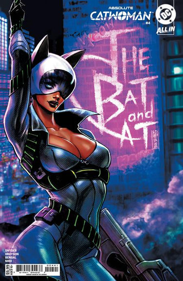 Absolute Catwoman #4 of 6 DC Comics variant cover, Isa Works card stock comic book