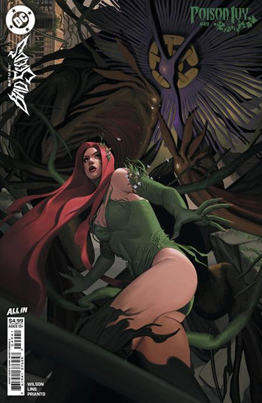 Pre-order DC Comics Poison Ivy #49 Cover D by Manny Vincent Carbonilla featuring Batman Bad Seeds artwork.