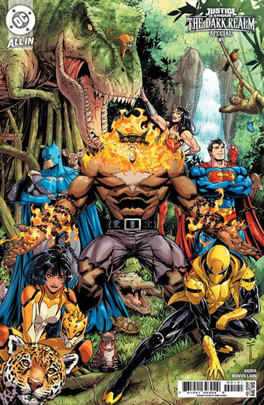 DC Comics Justice League Dark Realm Special #1 comic book cover D Seg Acuna variant, featuring dark fantasy characters and artwork.