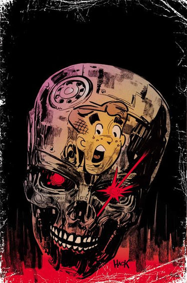 Archie vs the Terminator #1 Cvr I Robert Hack Ltd Virgin Var