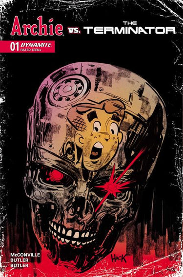 Archie vs the Terminator #1 Cvr N Inc 1:15 Bjorn Barends Virgin Var