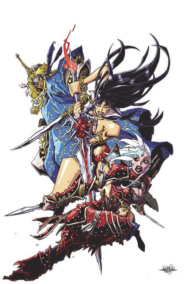 Pathfinder Vampirella Blade of Darkness #1 Cvr F Andrew Huerta Ltd Virgin Var