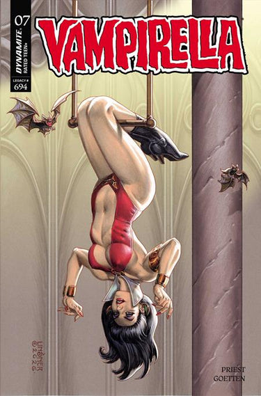 Vampirella 2026 #7 Cvr C Joseph Michael Linsner Var
