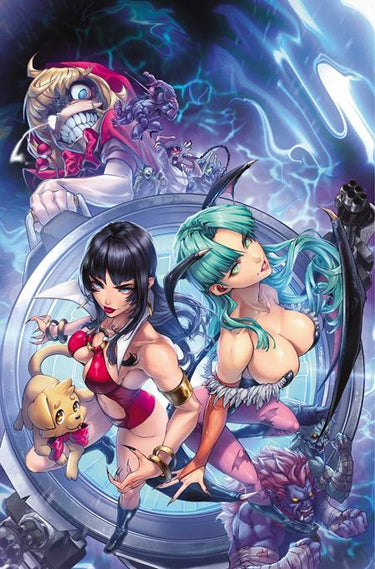 Vampirella vs Darkstalkers Special #1 One Shot Cvr N Inc 1:25 Drax Virgin Var