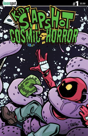 Kid Slapshot Cosmic Horror #1 One Shot Cvr B Erick Marshall Var