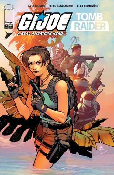 Gi Joe a Real American Hero Tomb Raider #1 (Of 5) Cvr A Elena Casagrande & Alex Guimaraes