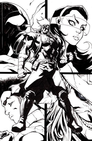 Final Boss #11 Cvr D Inc 1:25 Ale Garza B&w Virgin Var