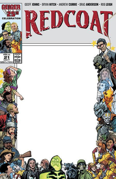 Redcoat #21 Cvr C Blank Sketch Var