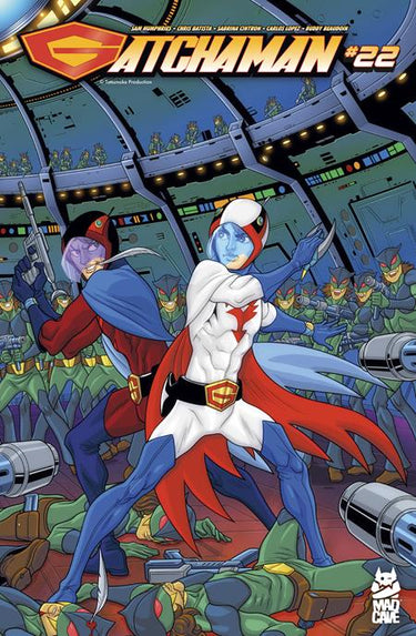 Gatchaman #22 Cvr A Chris Batista Sabrina Cintron