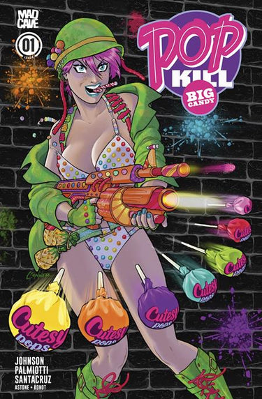 Pop Kill Big Candy #1 (Of 4) Cvr C Amanda Conner Cardstock Var