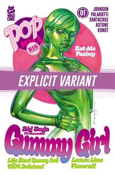 Pop Kill Big Candy #1 (Of 4) Cvr G Brian Stelfreeze Black Bag Cardstock Var