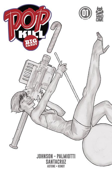 Pop Kill Big Candy #1 (Of 4) Cvr J Inc 1:20 Ben Caldwell Pencil Var
