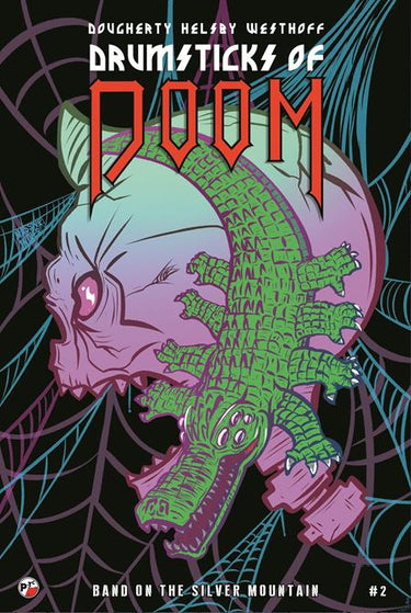 Drumsticks of Doom Band on the Silver Mounatin #2 (Of 3) Cvr B Inc 1:5 Andy Vanderbilt Var