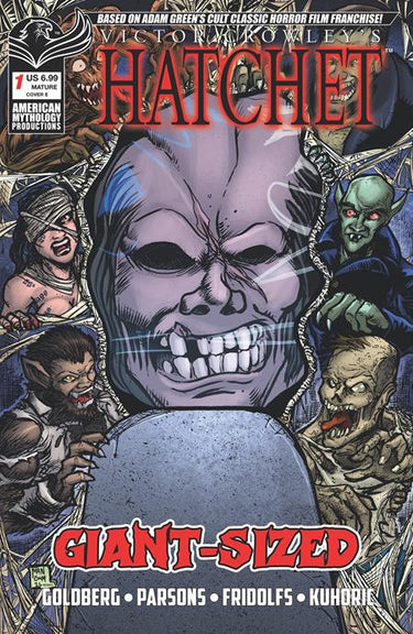 Giant Sized Hatchet Halloween #1 One Shot Cvr E Gabriel Mangum Var