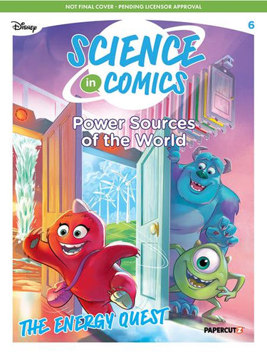 Disney Science in Comics TP Power Sources of the World