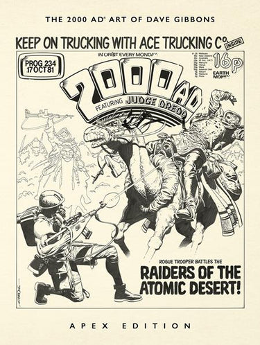 2000 Ad Art of Dave Gibbons Apex Edition HC
