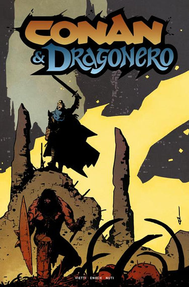 Conan and Dragonero #6 (Of 7) Cvr C Mirko Kolac Foil Var