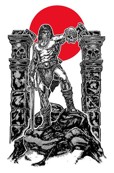Conan the Barbarian Tides of the Tyrant King #2 (Of 4) Cvr F Micah Ulrich Virgin Foil Var