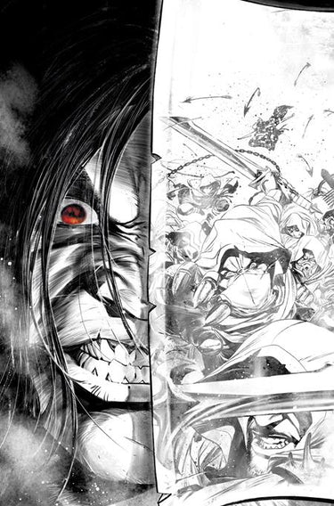 Diablo Dawn of Hatred #1 Sdcc Exclusive Dev Pramanik Inks Plus Trading Card Var