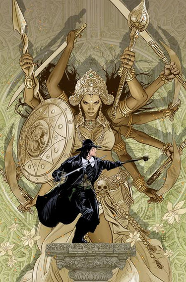 Solomon Kane the Lion Errant #4 (Of 4) Cvr E Patch Zircher Virgin Carstock Var
