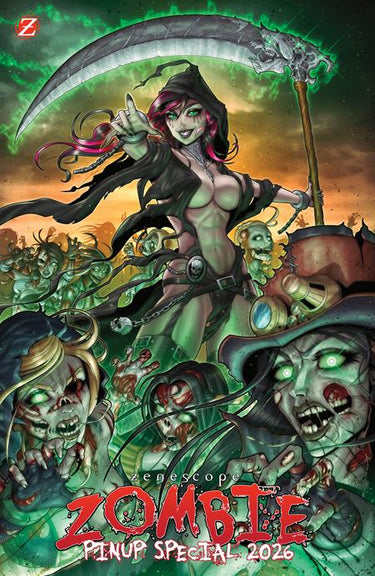 Zenescope Zombie Pinup Special 2026 One-Shot Cvr B Cardigrade Var