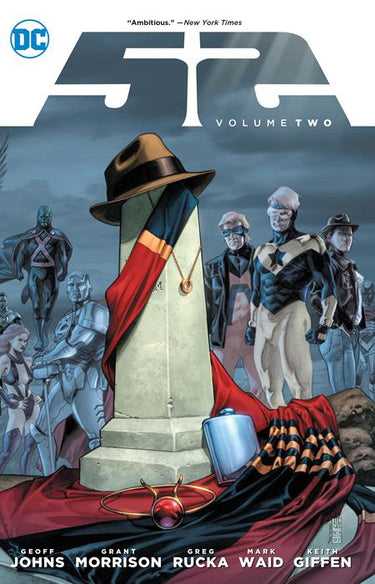 Cover of DC Comics graphic novel 52 TP Vol 02 (2024 Edition) featuring vibrant comic book artwork and characters.