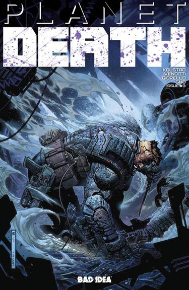 Pre-order comic book Planet Death #3 Cover B by Jim Cheung, variant edition, featuring dynamic comic art from BAD IDEA.