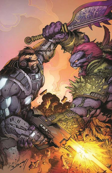 Pre-order comic book Planet Death #3 Cover G by Mark Bagley, Virgin Variant, published by BAD IDEA, featuring detailed superhero artwork.