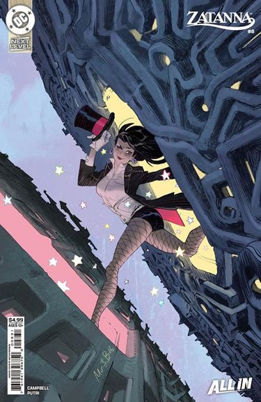 Pre-order comic featuring Zatanna 2026 #8 cover C by Matias Bergara, published by DC Comics.