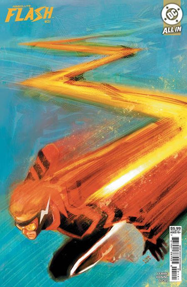 Absolute Flash #21 D. Martin Simmonds card stock variant cover, DC Comics pre-order comic book