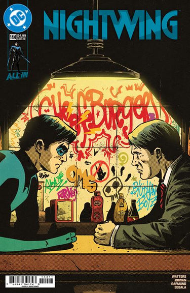 Nightwing #144 comic cover by Jorge Fornes from DC Comics, featuring Nightwing in a dynamic pose on the cover.