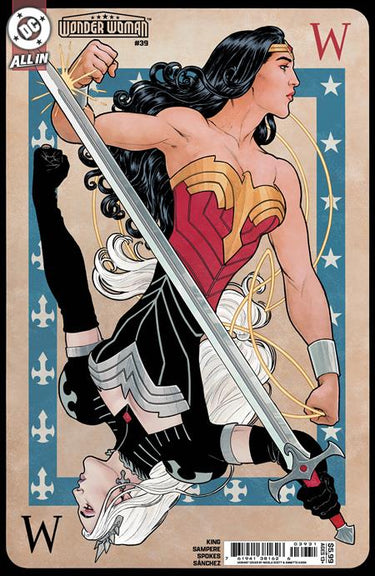 Wonder Woman #39 Cvr C Nicola Scott card stock variant comic cover from DC Comics