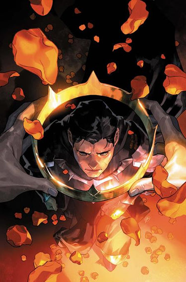 Pre-order comic Dark Knights of Steel II #5 cover A by Yasmine Putri, featuring DC Comics’ dark fantasy superhero artwork.