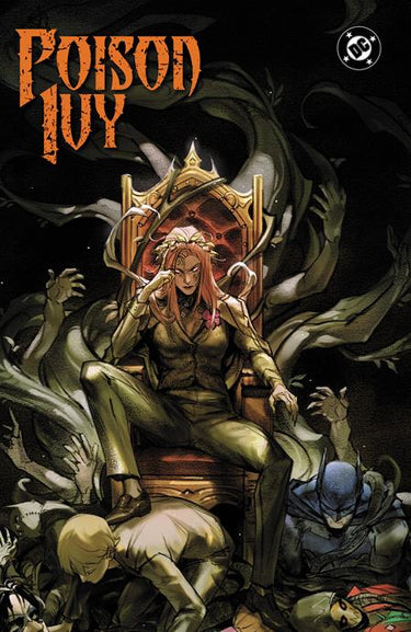 Pre-order DC Comics Poison Ivy HC Vol 08 Grassroots Monarchy graphic novel front cover with illustrated artwork.