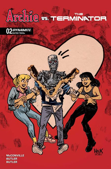 Archie vs the Terminator #2 Cvr C Robert Hack Var